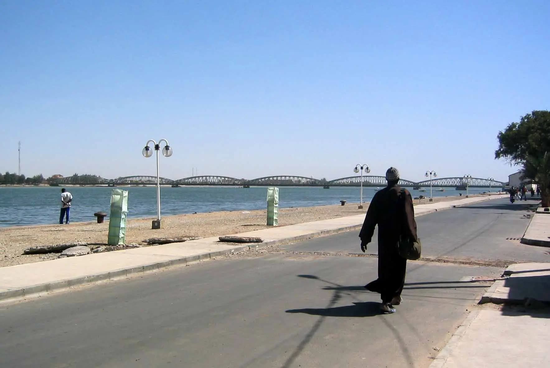 Le pont Faidherbe à Saint-Louis du Sénégal